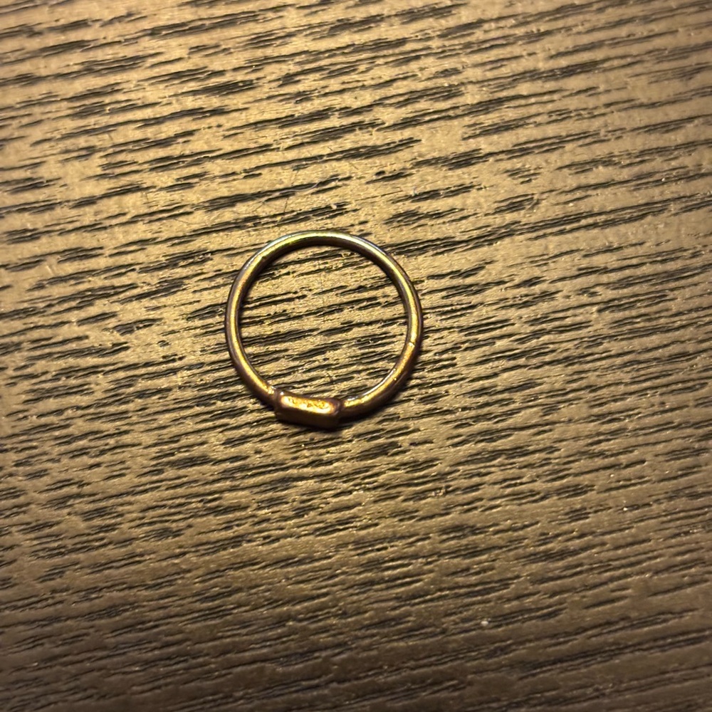 Small Gold Ring
